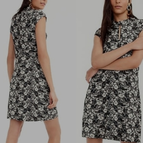 J. Crew Dresses & Skirts - J Crew Black Short-sleeved Keyhole Dress